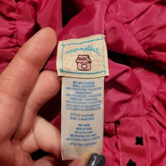 3m  Purple Puffy Baby Dress - Picture 4 of 8